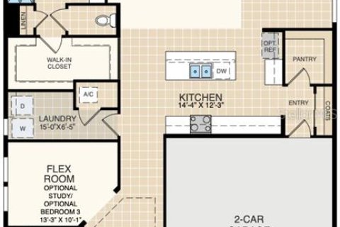 Villa ou maison à vendre à Saint Augustine, Floride: 2 chambres, 165.55 m2 № 2389395 - photo 2