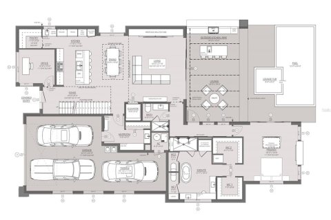 House in Sarasota, Florida 5 bedrooms, 368.08 sq.m. № 1537700 - photo 15