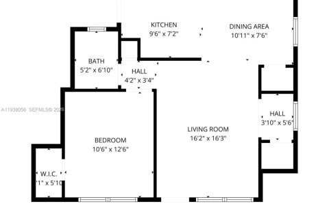 Снять в аренду кондоминиум в Майами-Бич, Флорида 1 спальня, 54.72м2, № 1995814 - фото 15