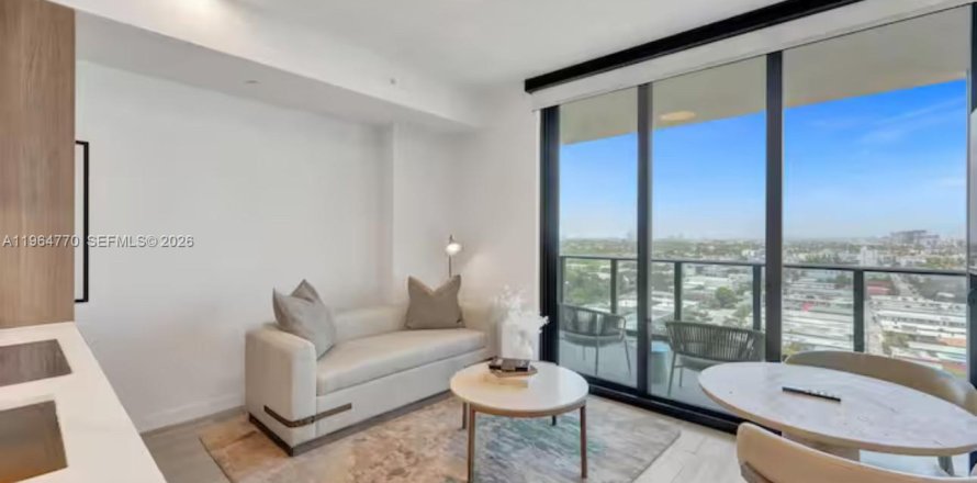 Condo à Miami Beach, Floride, 1 chambre  № 2026441