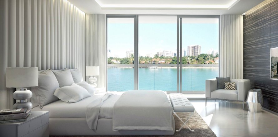 Квартира в O RESIDENCES в Бей-Харбор-Айлендс, Флорида 3 спальни, 372м2 № 73061