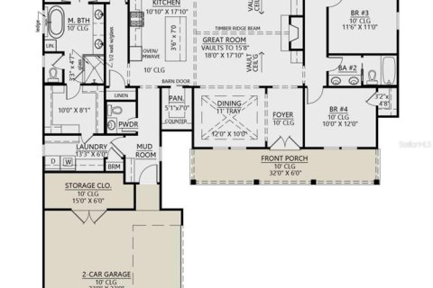 House in Odessa, Florida 4 bedrooms, 194.91 sq.m. № 1585845 - photo 10