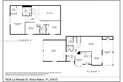 Townhouse in Boca Raton, Florida 3 bedrooms, 169.36 sq.m. № 1809119 - photo 21