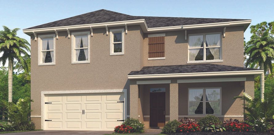 Дом в Victoria Oaks в Деланд, Флорида 5 комнат, 242м2 № 635881