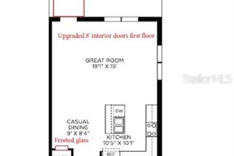 Townhouse in Apopka, Florida 4 bedrooms, 179.3 sq.m. № 2150350 - photo 2