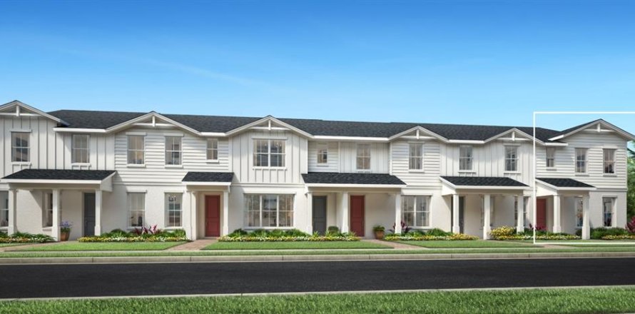 Townhouse in Apopka, Florida 4 bedrooms, 179.3 sq.m. № 2150350