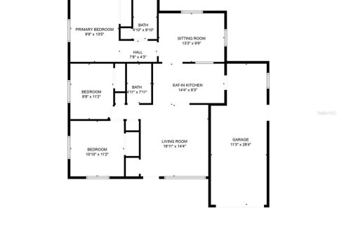 House in Saint Petersburg, Florida 3 bedrooms, 101.82 sq.m. № 1904991 - photo 2