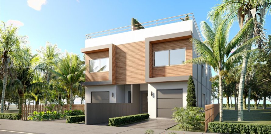 Townhouse in Miami, Florida 3 bedrooms, 228.35 sq.m. № 2016881