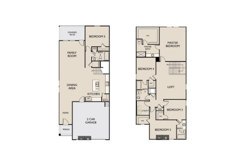 House floor plan «House», 5 bedrooms in Clinton Corner by Starlight Homes