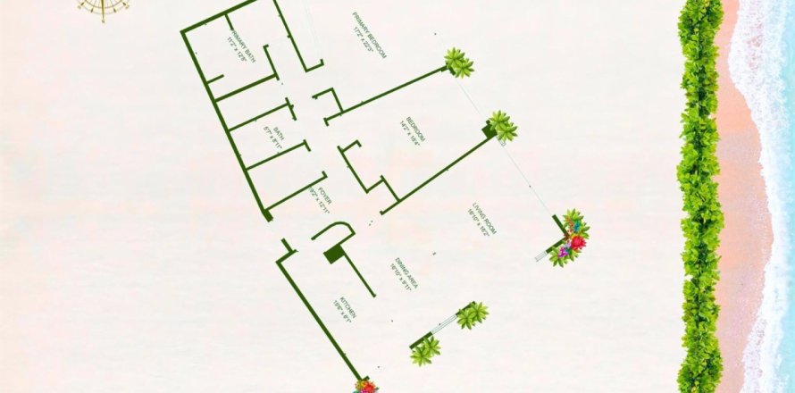 Condo in Palm Beach, Florida, 2 bedrooms № 1146741
