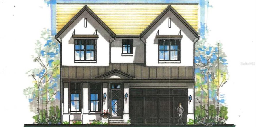 House in Tampa, Florida 5 bedrooms, 366.96 sq.m. № 891439