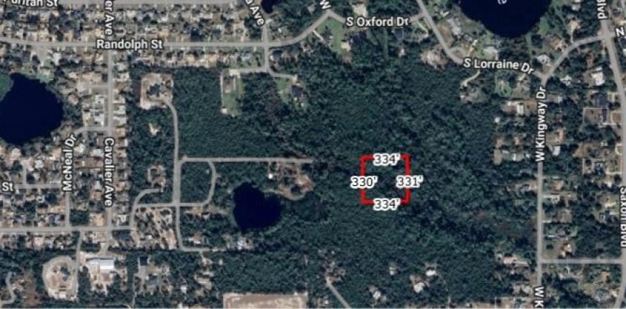 Terrain à Deltona, Floride № 2161488