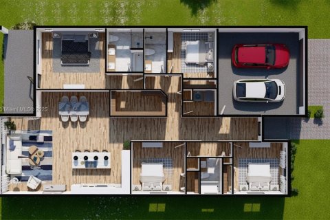 House in West Park, Florida 4 bedrooms, 188.59 sq.m. № 1960075 - photo 5