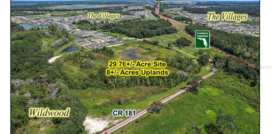 Land in Wildwood, Florida № 762038