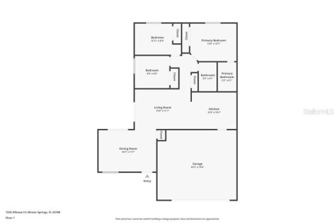 Villa ou maison à louer à Winter Springs, Floride: 3 chambres, 104.7 m2 № 2391037 - photo 2