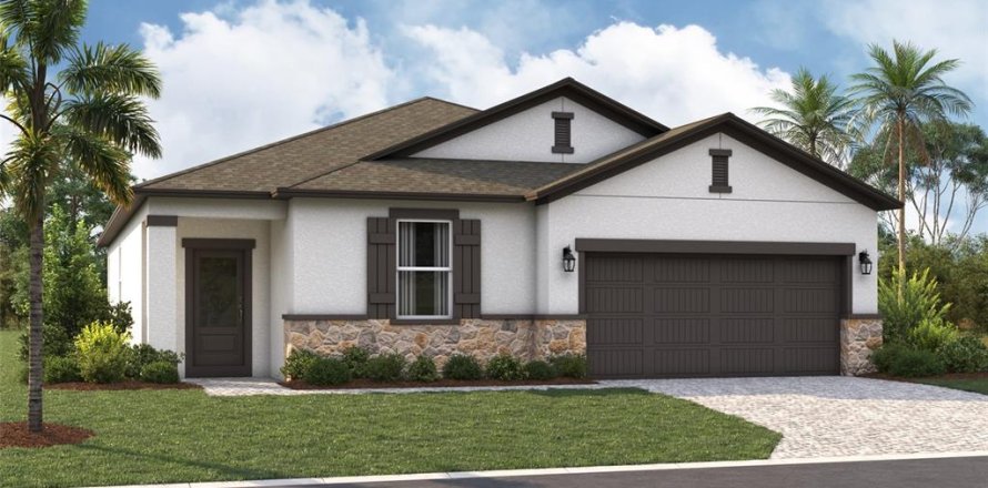 House in Palmetto, Florida 4 bedrooms, 196.21 sq.m. № 2151844