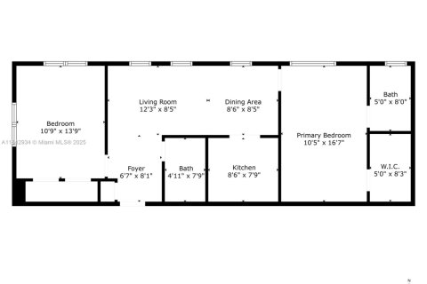 Condo in Miami Beach, Florida, 2 bedrooms  № 1836193 - photo 7
