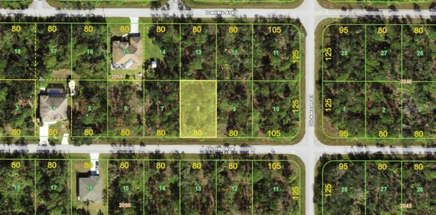Terreno en Port Charlotte, Florida № 2239806