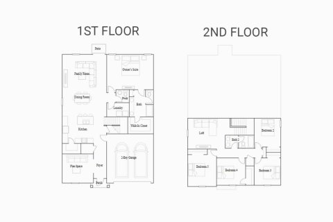 House floor plan «269SQM RALEIGH», 5 bedrooms in CYPRESS MILL