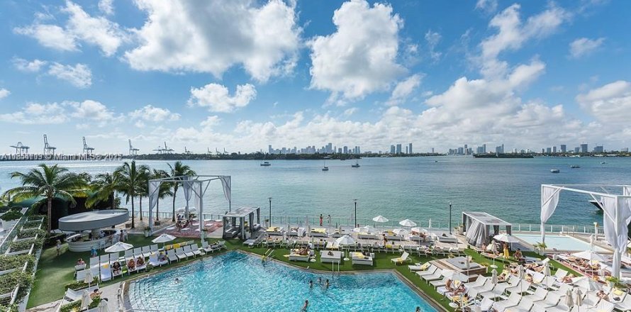 Estudio en el Condominio en Miami Beach, Florida  № 1872574