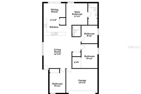Villa ou maison à louer à Apollo Beach, Floride: 4 chambres, 119.1 m2 № 1905096 - photo 14