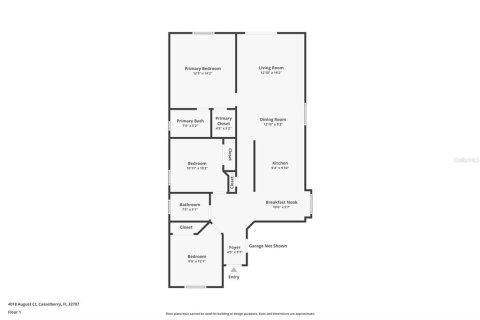Casa en venta en Casselberry, Florida, 3 dormitorios, 108.05 m2 № 1785658 - foto 4