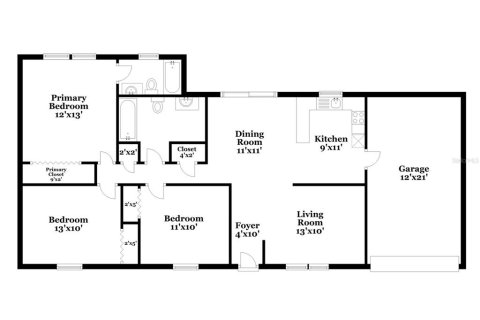 Casa en alquiler en Valrico, Florida, 3 dormitorios, 117.06 m2 № 1775730 - foto 14