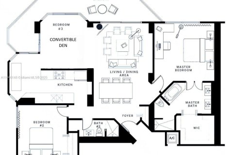 Купить кондоминиум в Авентура, Флорида 2 спальни, 126.44м2, № 1842912 - фото 5
