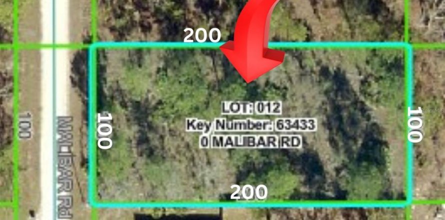 Land in Weeki Wachee, Florida № 2160923