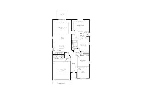 House floor plan «200SQM», 4 bedrooms in SPLIT OAK RESERVE