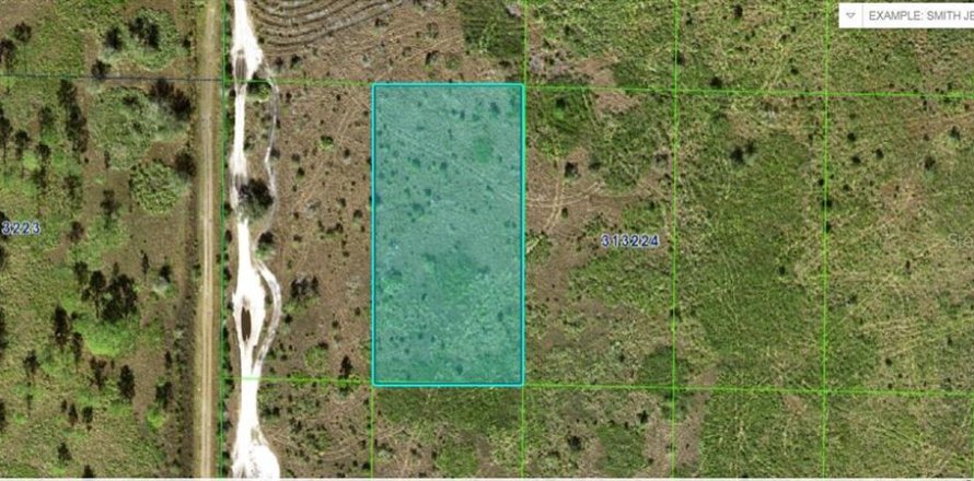 Terreno en Frostproof, Florida № 2164033