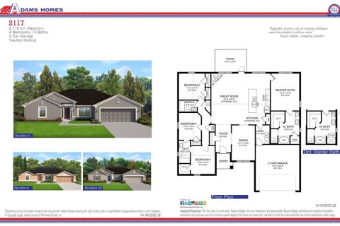 House in Leesburg, Florida 4 bedrooms, 196.67 sq.m. № 2211377 - photo 2