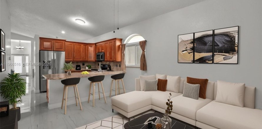 Дом в Пемброк-Пайнс, Флорида 3 спальни, 146.97м2 № 2028214