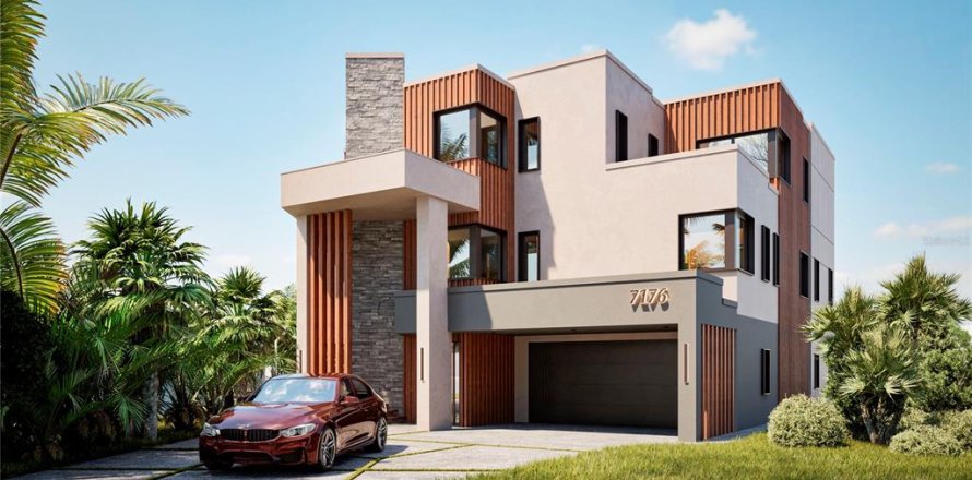 Villa ou maison à South Pasadena, Floride 5 chambres, 411.93 m2 № 1566833