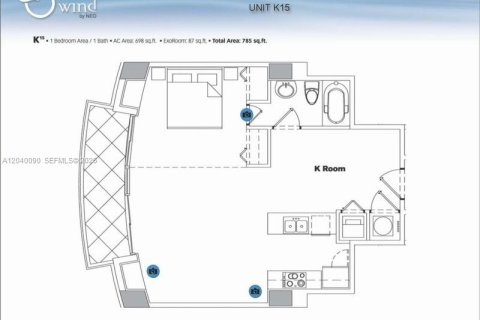 Condo in Miami, Florida, 1 bedroom № 2086406 - photo 24