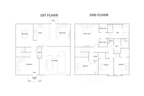 Townhouse floor plan «235SQM LENNOX», 4 bedrooms in SIENA RESERVE