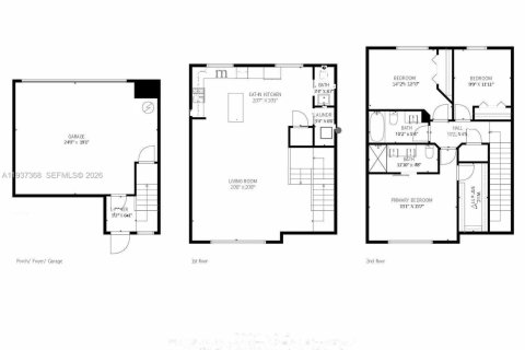 Townhouse in Hollywood, Florida 3 bedrooms, 158.21 sq.m. № 1995606 - photo 22