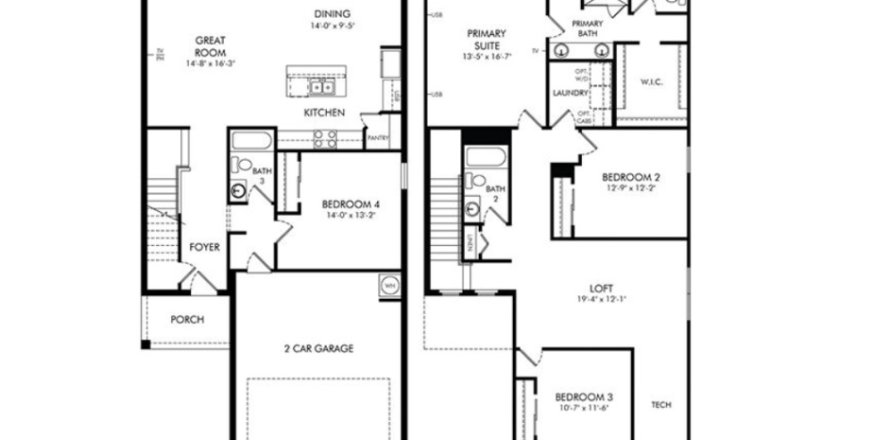 House in Links Terrace in Daytona Beach, Florida 4 bedrooms, 222 sq.m. № 617408