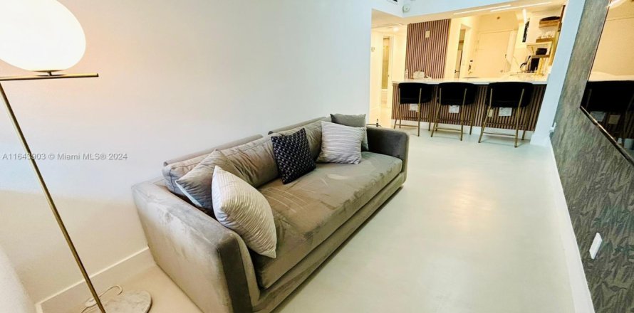 Кондоминиум с 1 спальней в Майами-Бич, Флорида № 1959539