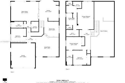 Casa en venta en Miramar, Florida, 4 dormitorios, 251.49 m2 № 1949268 - foto 1