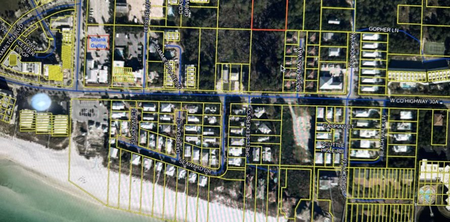 Land in Santa Rosa Beach, Florida № 561803