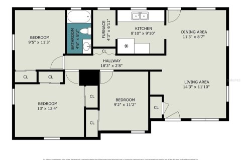 Villa ou maison à vendre à Daytona Beach, Floride: 3 chambres, 92.53 m2 № 2399376 - photo 22