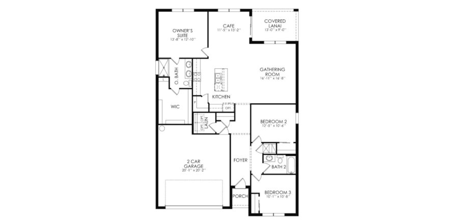 House in NORTH PARK ISLE in Plant City, Florida 3 bedrooms, 154 sq.m. № 32678