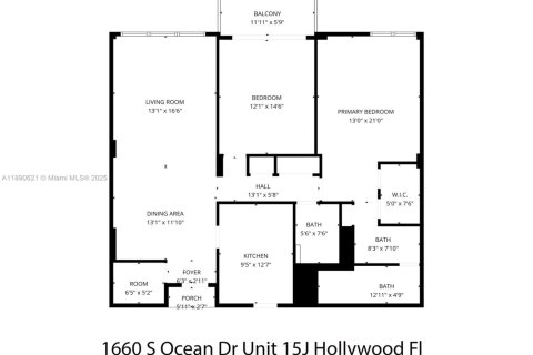 Copropriété à vendre à Hollywood, Floride: 2 chambres, 113.34 m2 № 1943850 - photo 30