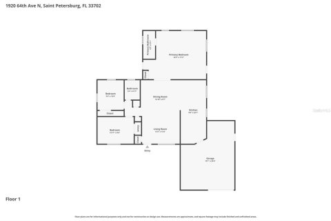 Casa en venta en Saint Petersburg, Florida, 3 dormitorios, 123.19 m2 № 2199357 - foto 23