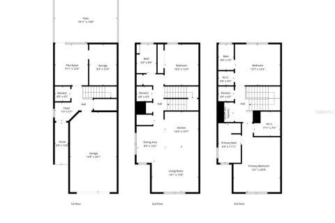 Adosado en venta en New Port Richey, Florida, 3 dormitorios, 158.86 m2 № 2102250 - foto 15