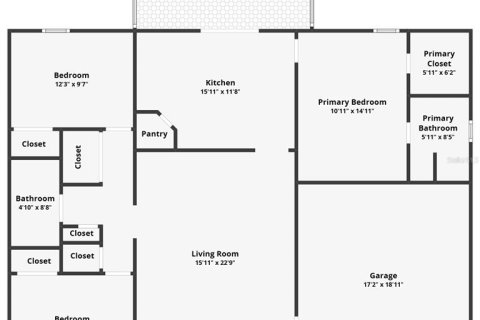 House in Kissimmee, Florida 3 bedrooms, 123.75 sq.m. № 1629671 - photo 26