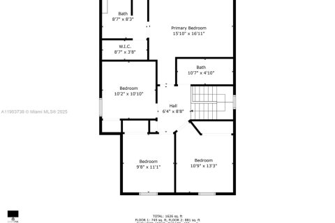 Купить виллу или дом в Плантация, Флорида 4 спальни, 167.97м2, № 1954477 - фото 12