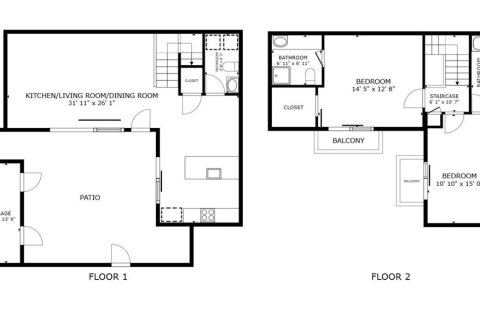 House in Leesburg, Florida 2 bedrooms, 119.66 sq.m. № 2203868 - photo 5