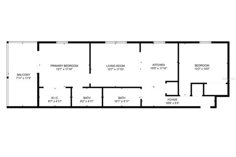 Apartamento en alquiler en Tarpon Springs, Florida, 2 dormitorios, 79.9 m2 № 1885403 - foto 2